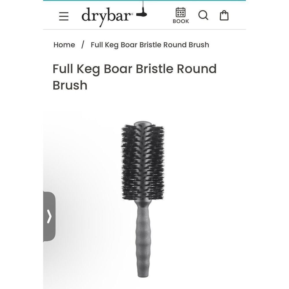 Dry Bar Full Keg Boar Bristle Round Brush